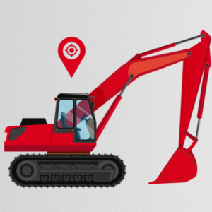 GPS tracker for heavy equipment